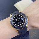 Fábrica VS - Rolex Yacht Master M226658-0001 Relógio Dourado Tamanho 42mm