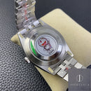 Fábrica Clean - Rolex Datejust M126334-0014 Mostrador Cinza Tamanho 41mm