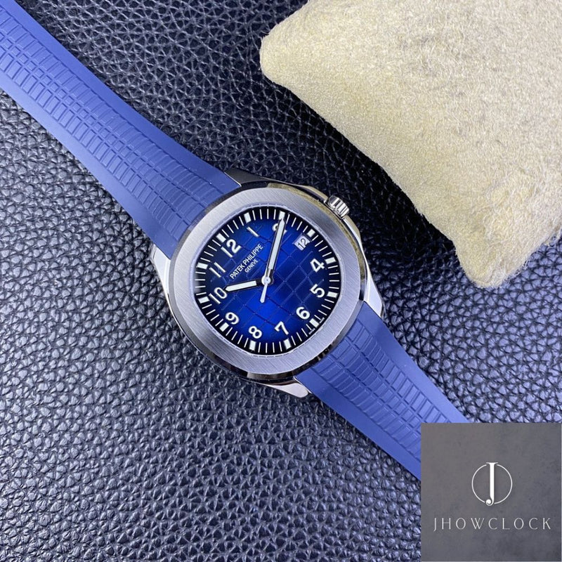 Fábrica 3K - Patek Philippe Aquanaut 5168G-001 Mostrador Azul