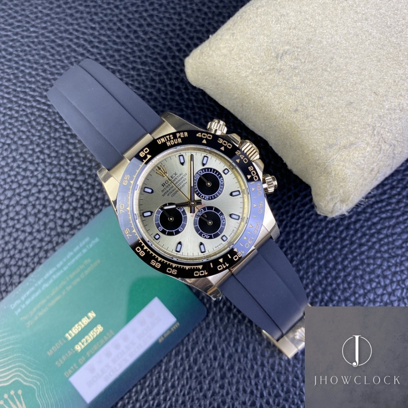 Fábrica BT - Rolex Cosmograph Daytona M116518LN-0048 Mostrador Panda Champagne