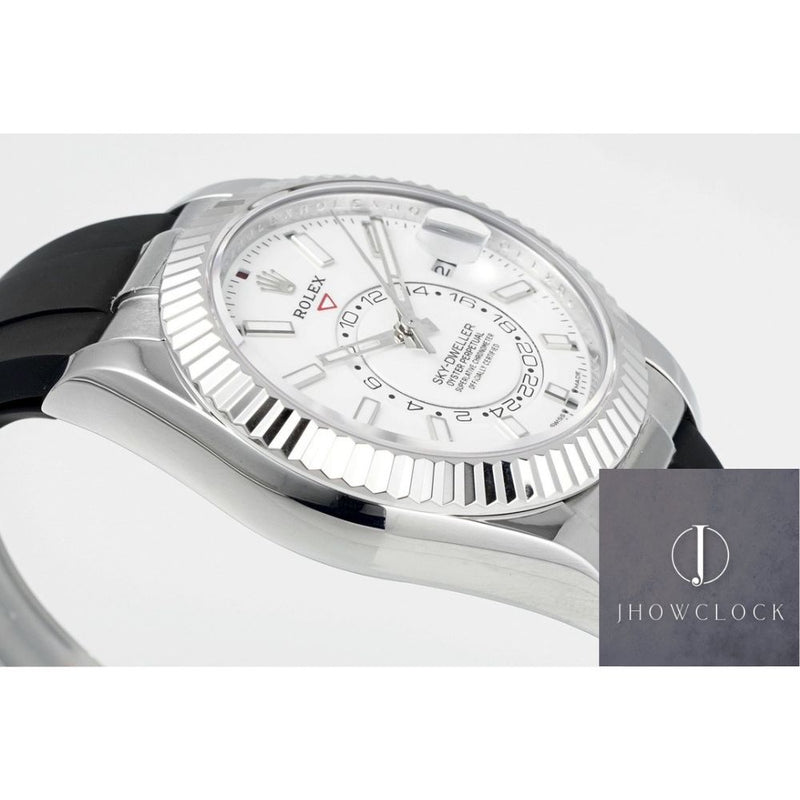 Fábrica ZF - Rolex Sky Dweller M336239-0003 Mostrador Branco