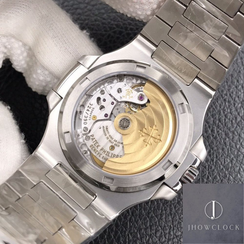 Fábrica 3K - Factory Patek Philippe Nautilus 5711/1A-011 Mostrador Branco