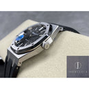 Fábrica APS - Audemars Piguet Royal Oak 15400 Pulseira de Borracha com Mostrador Preto