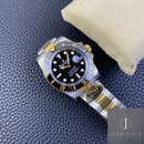Fábrica Clean - Rolex Submariner 116613LN-0001 Preto Tamanho do Mostrador 40mm