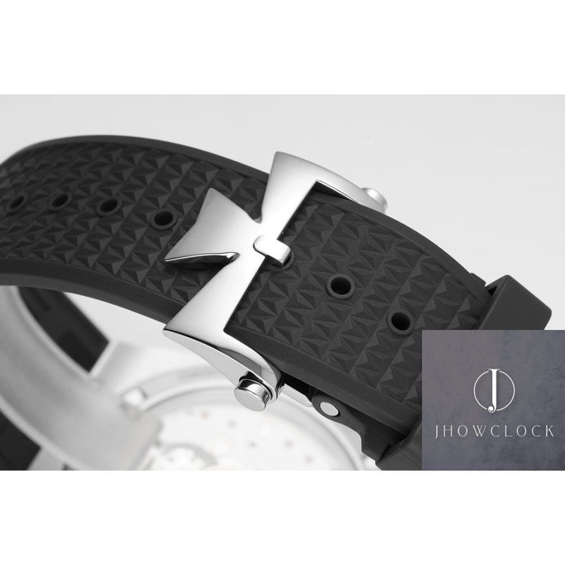 Fábrica PPF - Vacheron Constantin Overseas 4500V Pulseira De Borracha Preta