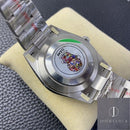 Fábrica Clean - Rolex Datejust M126334-0017 Mostrador Preto Tamanho 41mm