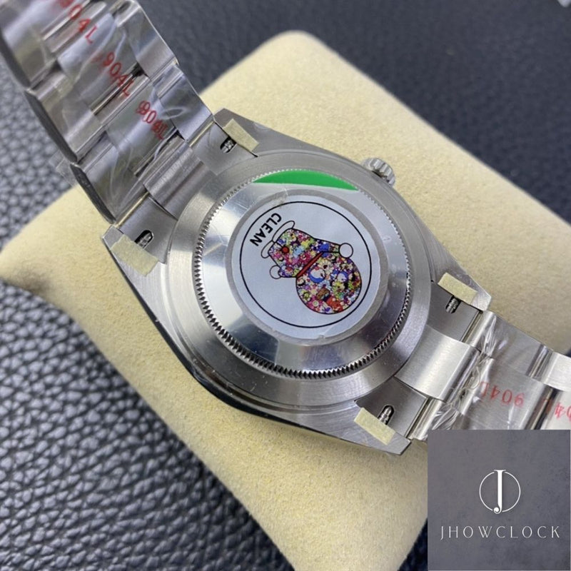 Fábrica Clean - Rolex Datejust M126334-0017 Mostrador Preto Tamanho 41mm