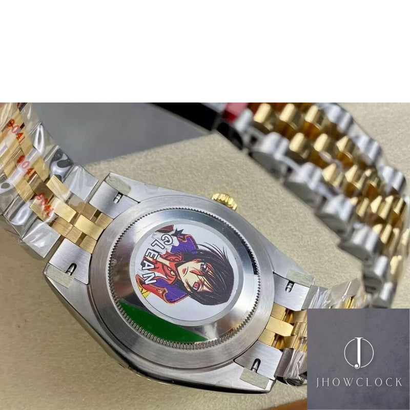 Fábrica Clean - Rolex Datejust M126333-0014 Mostrador Preto Tamanho 41mm