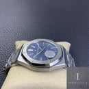 Fábrica APS - Audemars Piguet Royal Oak 15400ST. OO.1220ST.03 Mostrador Azul
