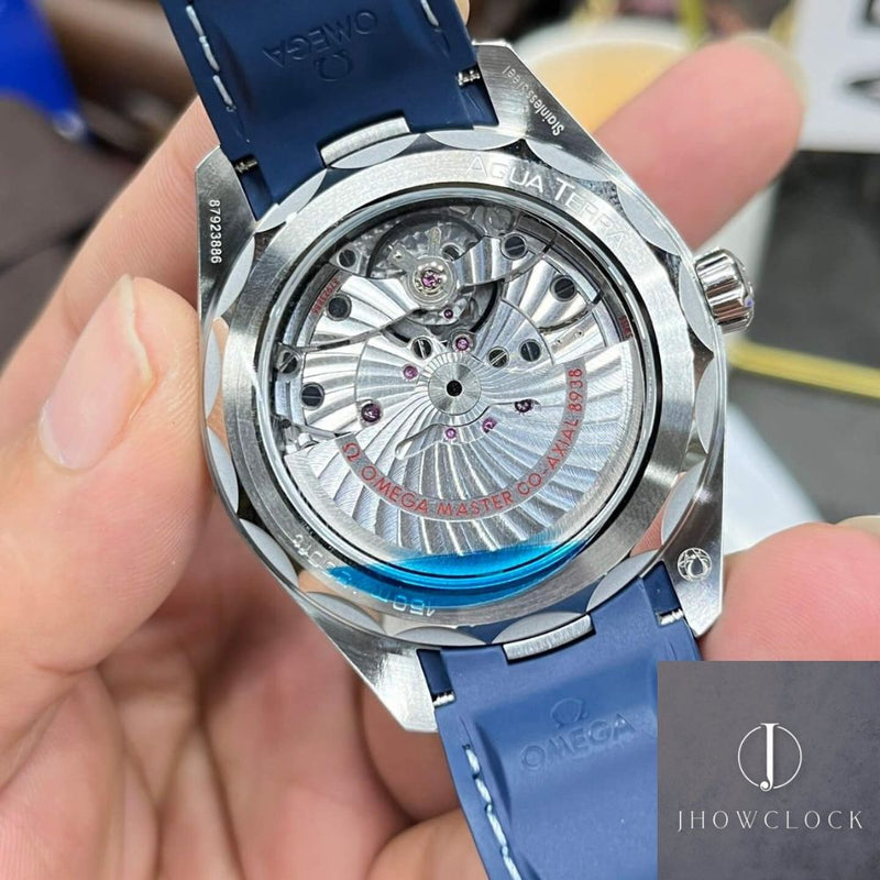 Fábrica VS - Omega Seamaster 220.12.43.22.03.001 Pulseira de fita de discagem azul