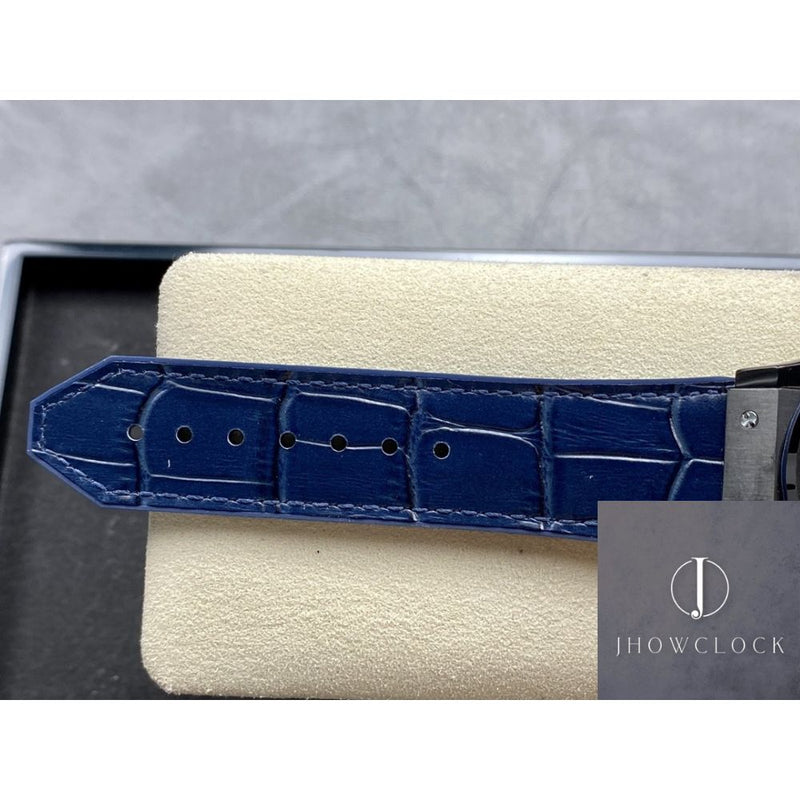 Fábrica HB - Hublot Classic Fusion 511.CM.7170.LR Mostrador Azul Preto Cerâmico