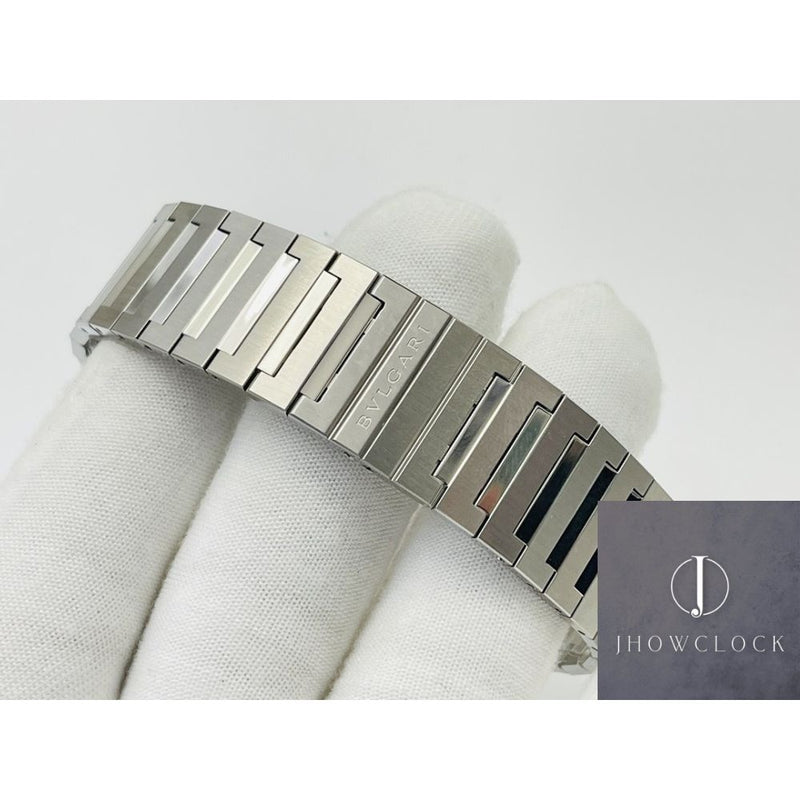Fábrica BV - Bvlgari Octo Finissimo 103464 Mostrador Prateado