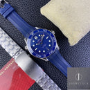 Fábrica VS - Omega  Seamaster Diver 300M 210.32.42.20.03.001 Mostrador azul escuro