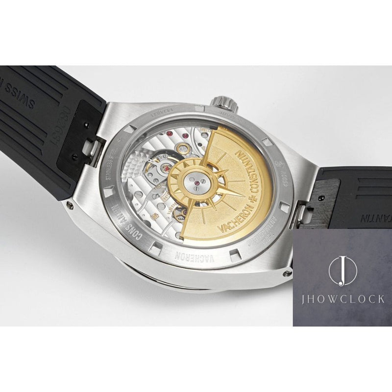 Fábrica PPF - Vacheron Constantin Overseas 4500V Pulseira De Borracha Preta