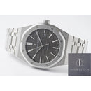 Fábrica APS - Audemars Piguet Royal Oak 15400ST. OO.1220ST.04 Mostrador de rutênio cinza