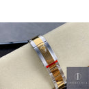 Fábrica Clean - Rolex Datejust M126333-0021 Mostrador Dourado Tamanho 41mm