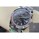 Rolex Day Date M228238-0002 Mostrador Prata Tamanho 40mm