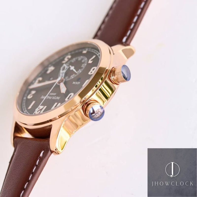 Patek Philippe Aquanaut 5968A-001 Mostrador Marrom