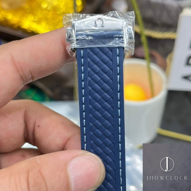 Fábrica VS - Omega Seamaster 220.12.43.22.03.001 Pulseira de fita de discagem azul