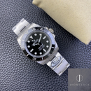 Fábrica Clean - Rolex Submariner M124060-0001 Preto Tamanho do Mostrador 41mm