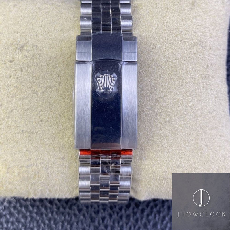 Fábrica Clean - Rolex Datejust M126334-0028 Verde Oliva Tamanho do Mostrador 41mm