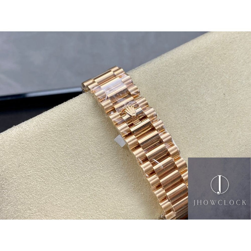 Rolex Day Date M228238-0002 Mostrador Prata Tamanho 40mm