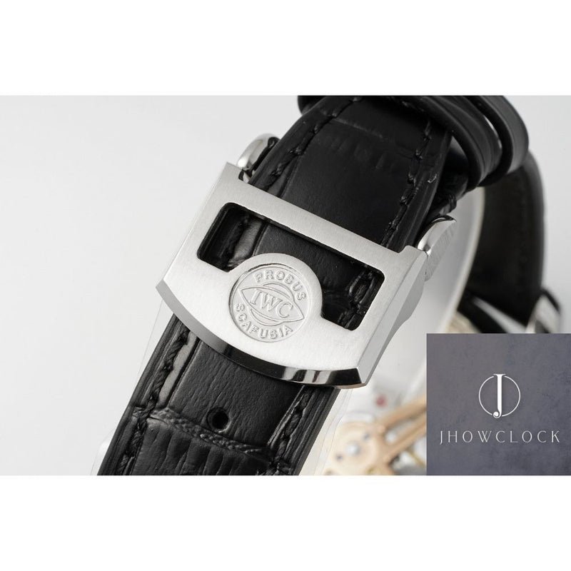 Fábrica APS - IWC Portugieser Perpetual CalendarIW503301 Mostrador Cinza Ardósia