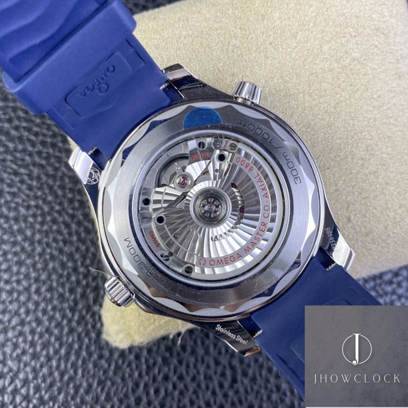 Fábrica VS - Omega  Seamaster Diver 300M 210.32.42.20.03.001 Mostrador azul escuro