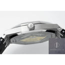 Fábrica APS - Audemars Piguet Royal Oak 15400 Pulseira de borracha com mostrador branco