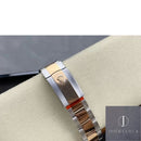 Fábrica EW - Rolex Oyster Perpetual M124300-0001 Mostrador Prata Tamanho 41mm