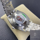 Fábrica Clean - Rolex Datejust M126334-0004 Mostrador Prata Tamanho 41mm