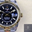 Fábrica Noob - Rolex Sky Dweller M326933-0005 Mostrador Preto Gloss