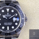 Fábrica EW - Rolex Yacht Master M226627-0001 Alcohol Preto Mostrador Tamanho 42 mm