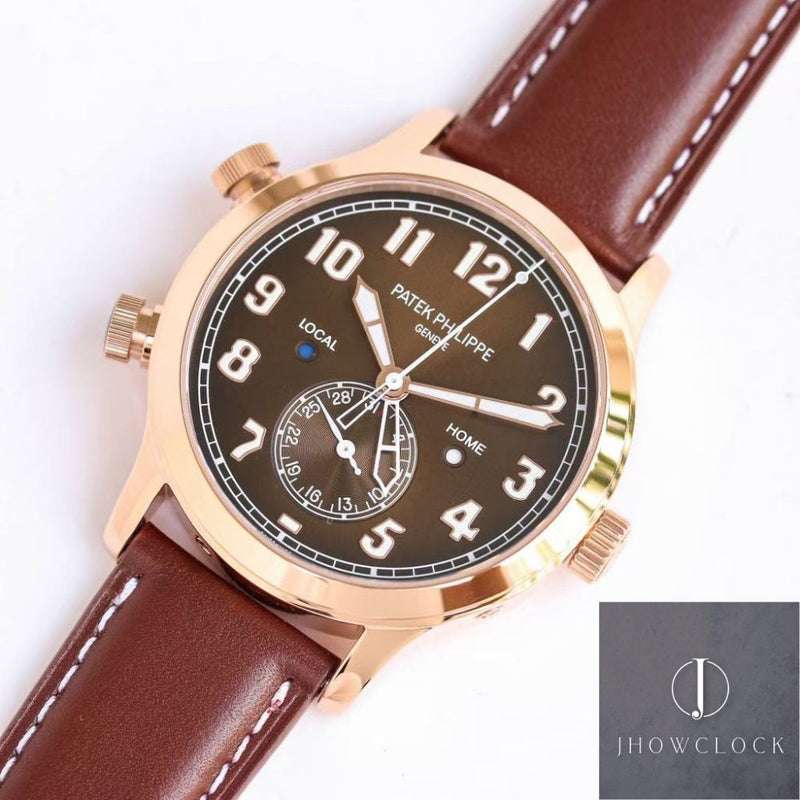 Patek Philippe Aquanaut 5968A-001 Mostrador Marrom