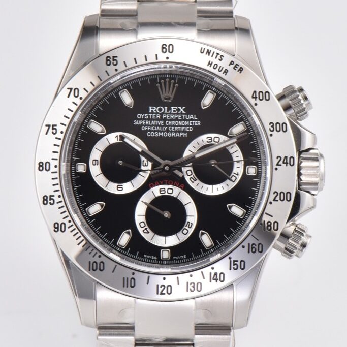 Fábrica Clean - Rolex Cosmograph Daytona 116520-78590 Mostrador Preto