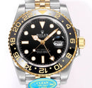 Fábrica Clean - Rolex GMT Master II M126713GRNR-0001 Mostrador Preto 3285