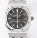 Fábrica APS - Audemars Piguet Royal Oak 15400ST. OO.1220ST.04 Mostrador de rutênio cinza
