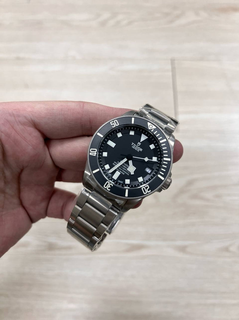 ZF Factory Tudor Pelagos M25600TB-0001 Mostrador Preto
