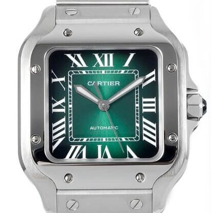 Fábrica BV - Cartier De Santos WSSA0061 Verde Gradiente