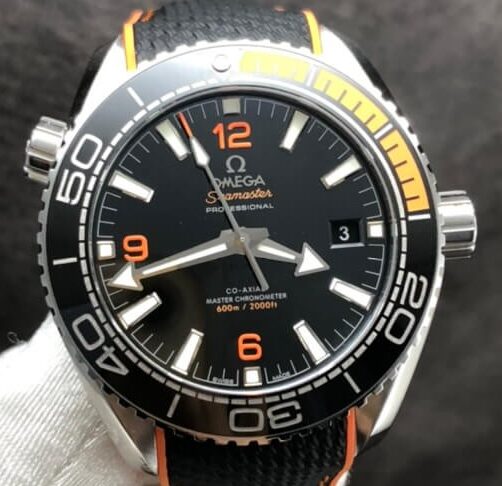 Fábrica VS - Omega Seamaster Diver 600M 215.32.44.21.01.001 Mostrador Preto