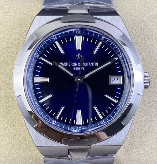 Fábrica PPF - Vacheron Constantin Overseas 4500V/110AB128 Mostrador Azul