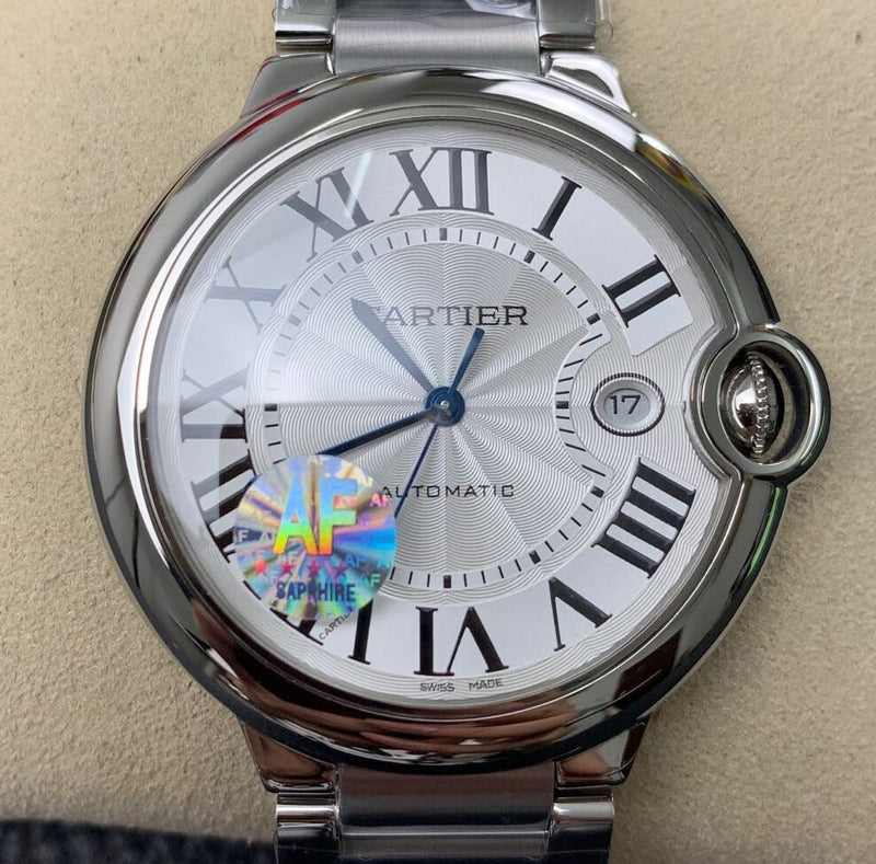 Ballon Bleu De Cartier WSBB0025 Mostrador Azul Tamanho 42mm