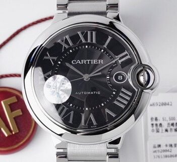 Ballon Bleu De Cartier WSBB0025 Mostrador Azul Tamanho 42mm