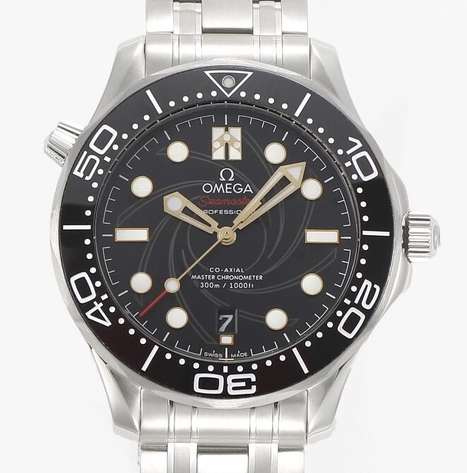 Fábrica VS - Omega Seamaster Diver 300M 210.22.42.20.01.004 Mostrador Preto
