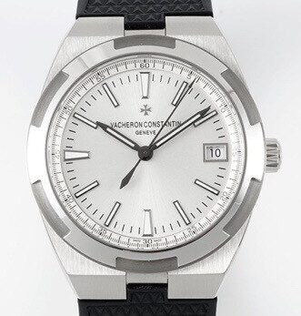 Fábrica PPF - Vacheron Constantin Overseas 4500V Pulseira De Borracha Preta