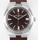 Fábrica PPF - Vacheron Constantin Overseas 4500V Pulseira De Borracha Marrom