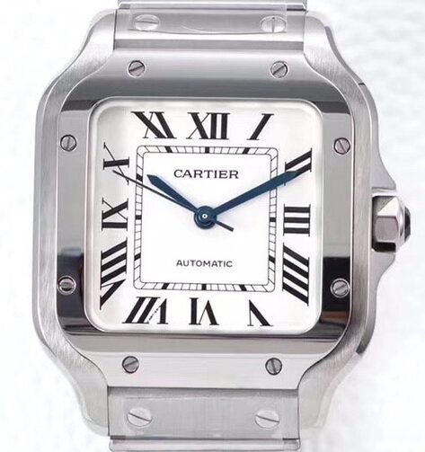 Fábrica BV - Cartier Santos WSSA0029 Mostrador Branco