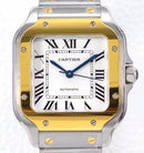 Fábrica BV - Cartier Santos W2SA0016 Mostrador Branco
