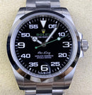 Fábrica JVS - Rolex Air King M116900-0001 Série Mostrador Preto