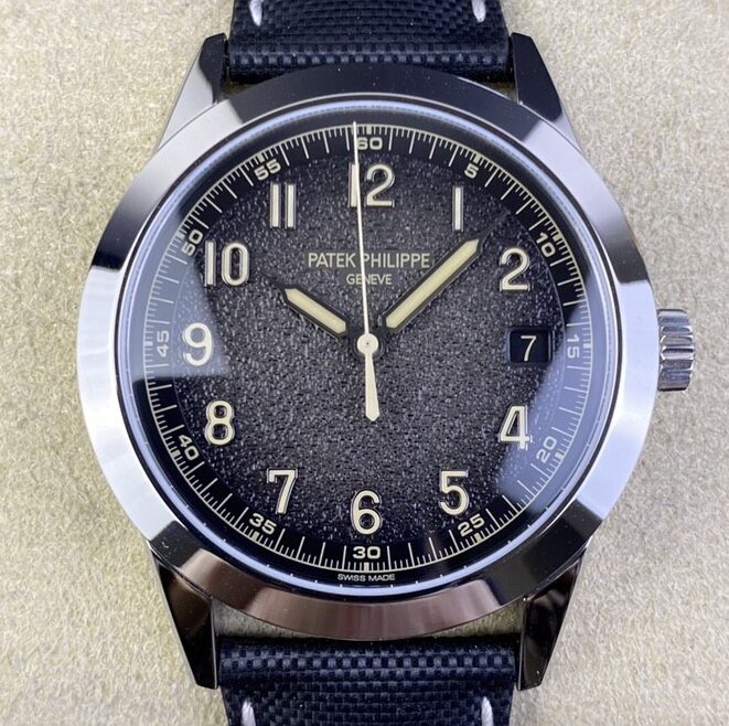Fábrica PPF - Patek Philippe Calatrava 5226G-001 Pulseira de Nylon